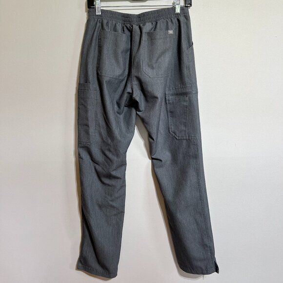 Figs Technical Collection Heathered Gray Scrub Set, Small - Picture 7 of 8